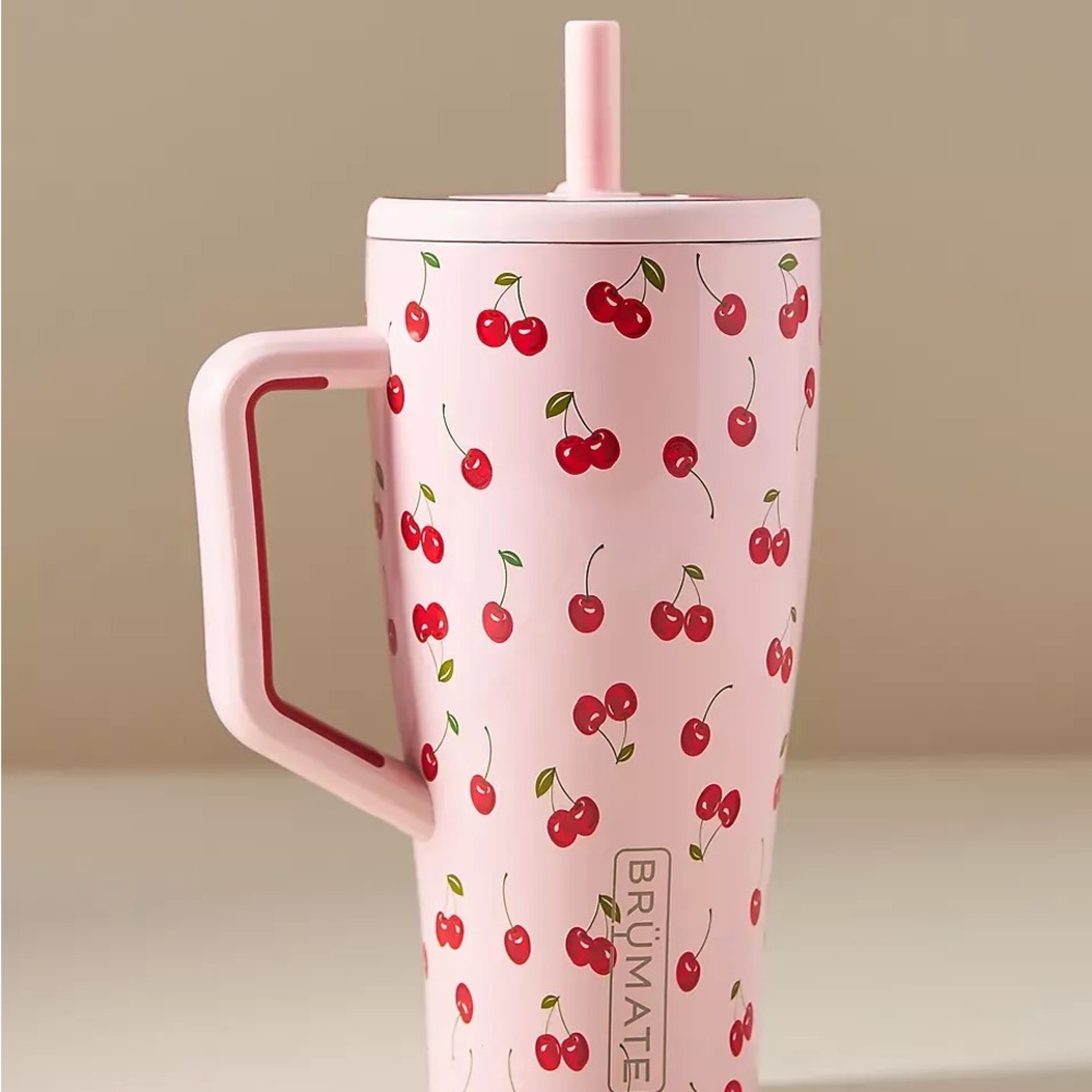 BrüMate Pink Cherry Tumbler